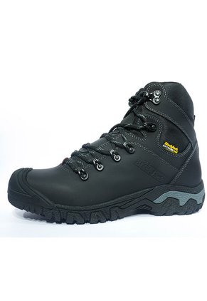 Bota Outdoor Cuero Negro Herreros Hight Jack