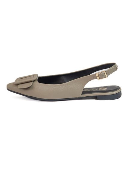 Baleta Casual Para Mujer Beige Origen Breana