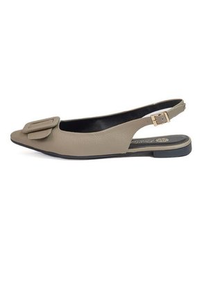 Baleta Casual Para Mujer Beige Origen Breana