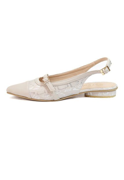 Baleta Casual Mujer Beige Origen Keyra