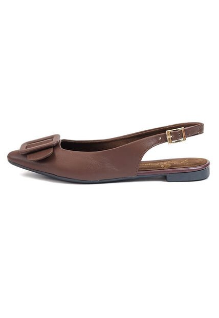 Baleta Casual Para Mujer Café Origen Breana