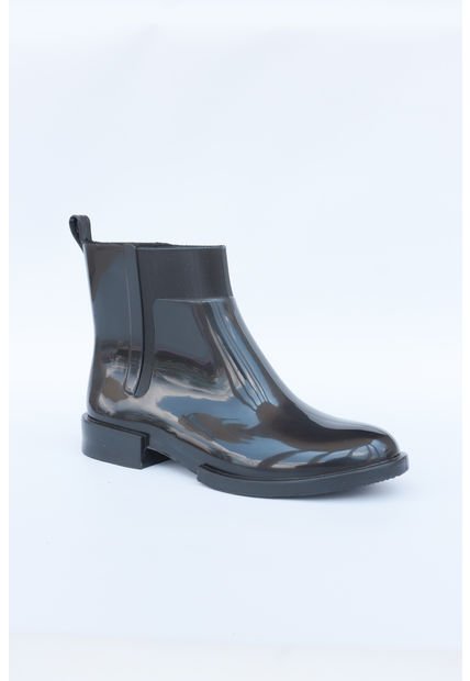 Botin Negro PVC Jelly Shoes Angelina