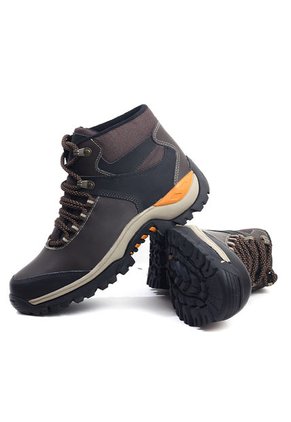 Bota Hombre Cuero Outdoor Café Origen Andes