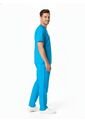 Uniforme Antifluido LS Azul Claro Hombre Origen de ORIGEN