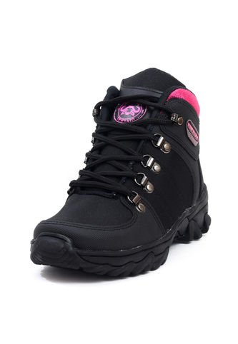 Bota Mujer Negro Por Fucsia Origen M001 ORIGEN