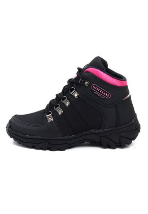 Bota Mujer Negro Por Fucsia Origen M001