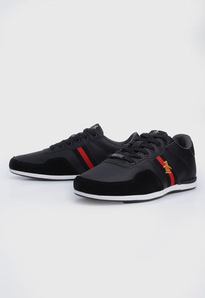 Tenis Lifestyle Negro-Rojo-Blanco Original Penguin