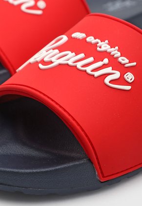 Playera Rojo-Azul Navy-Blanco Original Penguin Nori