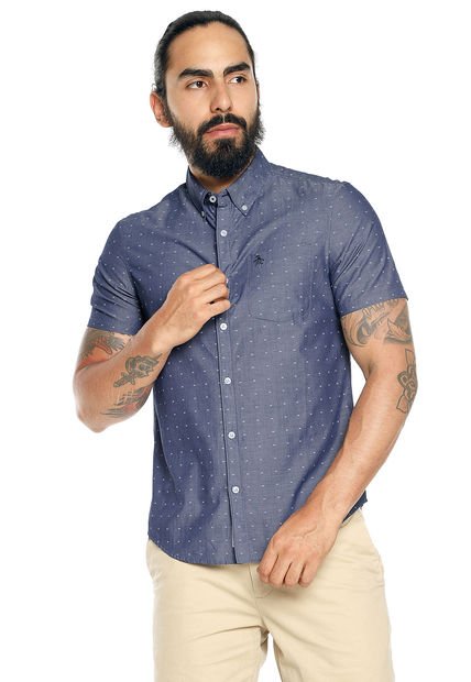 Camisa Azul Original Penguin