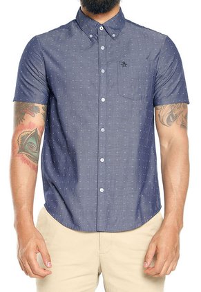 Camisa Azul Original Penguin