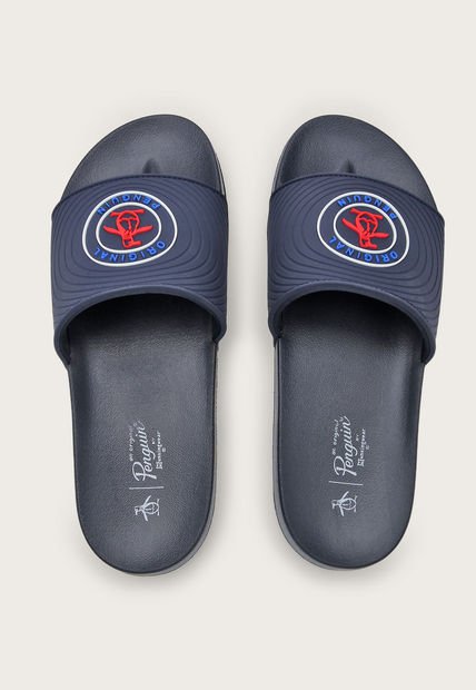 Playera Azul Navy-Rojo-Blanco Original Penguin Arco