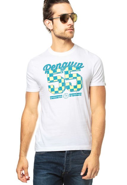 Camiseta Blanco Hueso Original Penguin