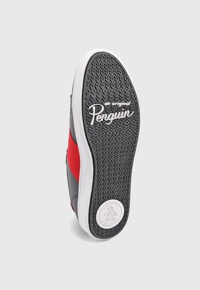 Tenis Lifestyle Negro-Rojo-Blanco Original Penguin Moher