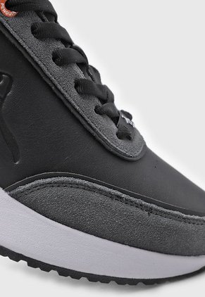 Tenis Lifestyle Negro-Café-Naranja Original Penguin Cruses