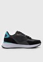 Tenis Lifestyle Negro-Blanco-Turquesa Original Penguin de Original Penguin