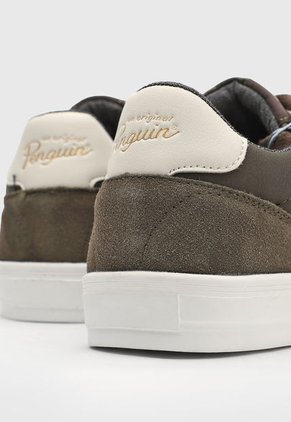 Tenis Lifestyle Marrón-Blanco Original Penguin Parker