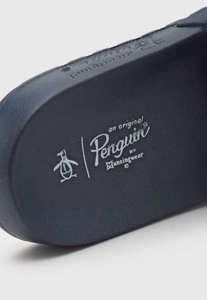 Playera Azul Navy-Blanco-Rojo Original Penguin Patrol