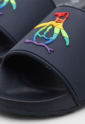 Playera Azul-Multicolor Original Penguin Pete