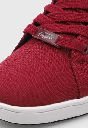 Tenis Lifestyle Vino Tinto-Blanco Original Penguin Yaco