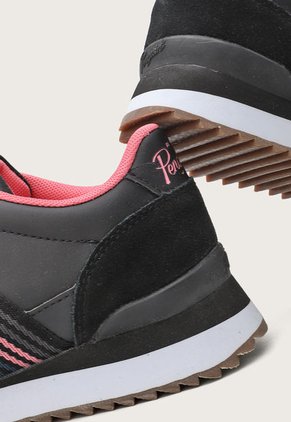Tenis Lifestyle Negro-Coral-Blanco Original Penguin Margot