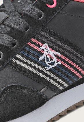 Tenis Lifestyle Negro-Coral-Blanco Original Penguin Margot