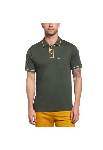 Polo Penguin Para Hombre 302 Verde Original Penguin
