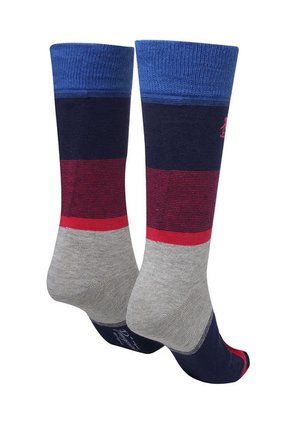 Calcetines Azul-Gris-Fucsia Original Penguin