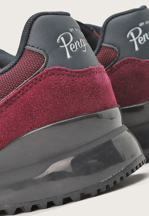 Tenis Lifestyle Vinotinto-Navy-Blanco Original Penguin Salto