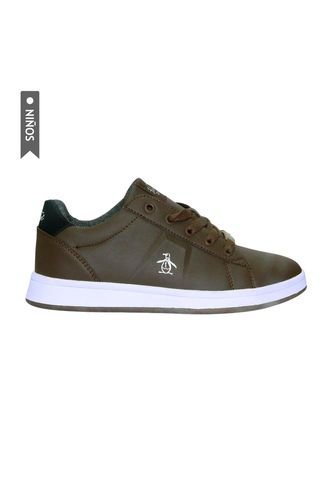 Tenis Penguin Canarias Jr Niños-Verde Original Penguin
