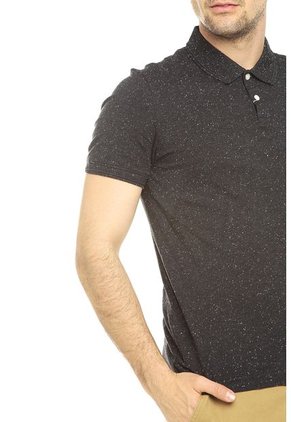 Camiseta Polo Negra Original Penguin