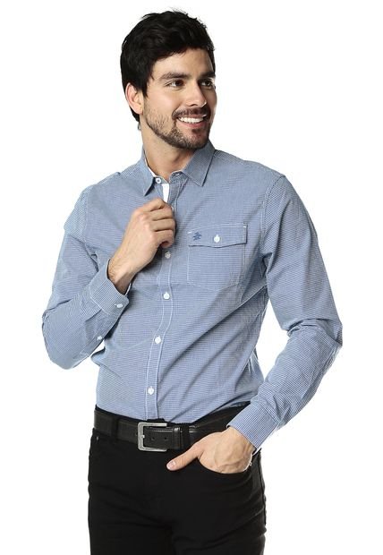 Camisa Azul Original Penguin