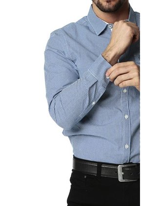 Camisa Azul Original Penguin