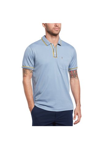 Polo Penguin Para Hombre 422 Azul Original Penguin