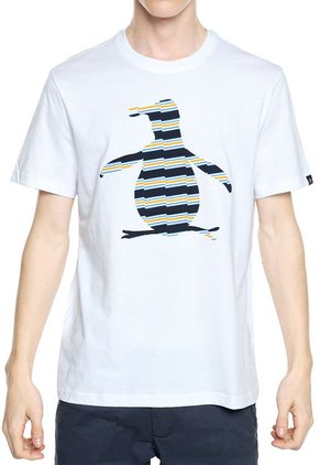 Camiseta Blanco-Azul Original Penguin