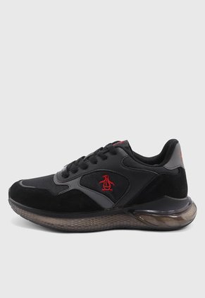 Tenis Lifestyle Negro-Gris Original Penguin Navaja