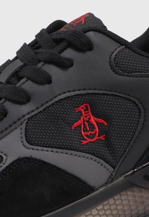 Tenis Lifestyle Negro-Gris Original Penguin Navaja