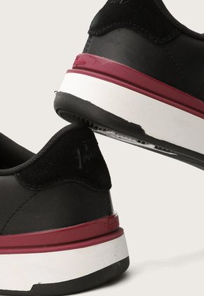 Tenis Lifestyle Negro-Blanco-Vinotinto Original Penguin Roof