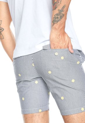 Bermuda Blanco-Negro-Amarillo Original Penguin