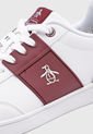 Tenis Lifestyle Blanco-Borgoña Original Penguin Pablo de Original Penguin