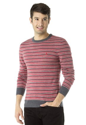 Saco Original Penguin Rojo-Gris