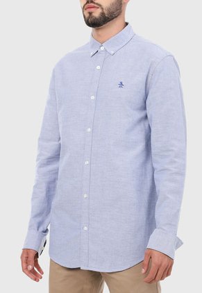 Camisa Azul Original Penguin