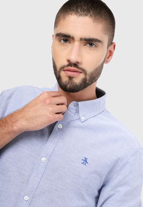 Camisa Azul Original Penguin