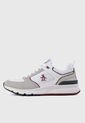 Tenis Lifestyle Blanco-Gris-Vino-Azul Original Penguin de Original Penguin