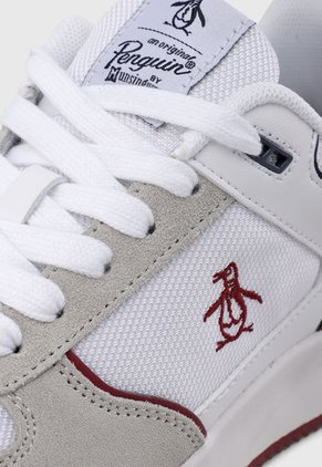 Tenis Lifestyle Blanco-Gris-Vino-Azul Original Penguin
