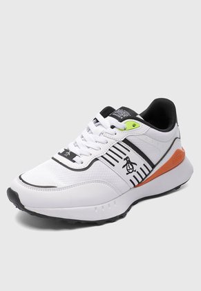 Tenis Original Penguin Azuris Blanco