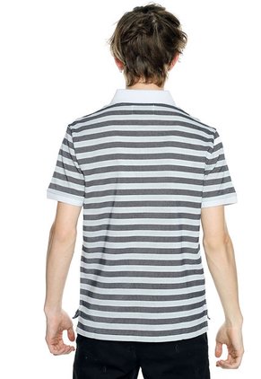 Polo Azul-Blanco Original Penguin