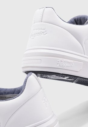 Tenis Lifestyle Blanco-Azul Navy-Rojo Original Penguin Cross