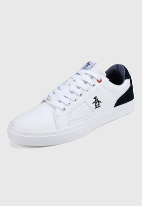 Tenis Blanco-Azul Original Penguin