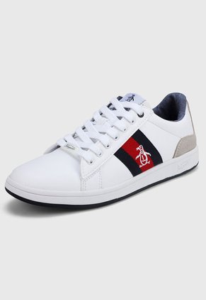 Tenis Blanco-Azul-Rojo Original Penguin