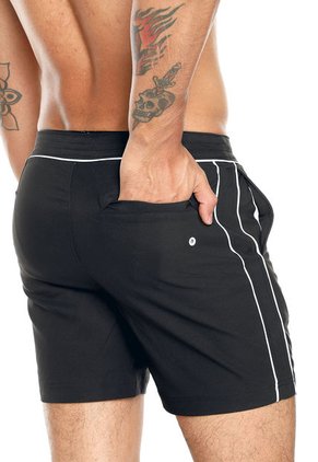 Traje de baño Negro-Blanco Original Penguin